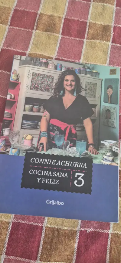 Libro Cocina Sana y Feliz de Connie Achurra - miniatura 3