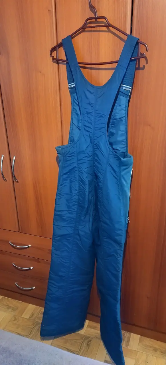 Overol de esquí azul para mujer Profile - 2