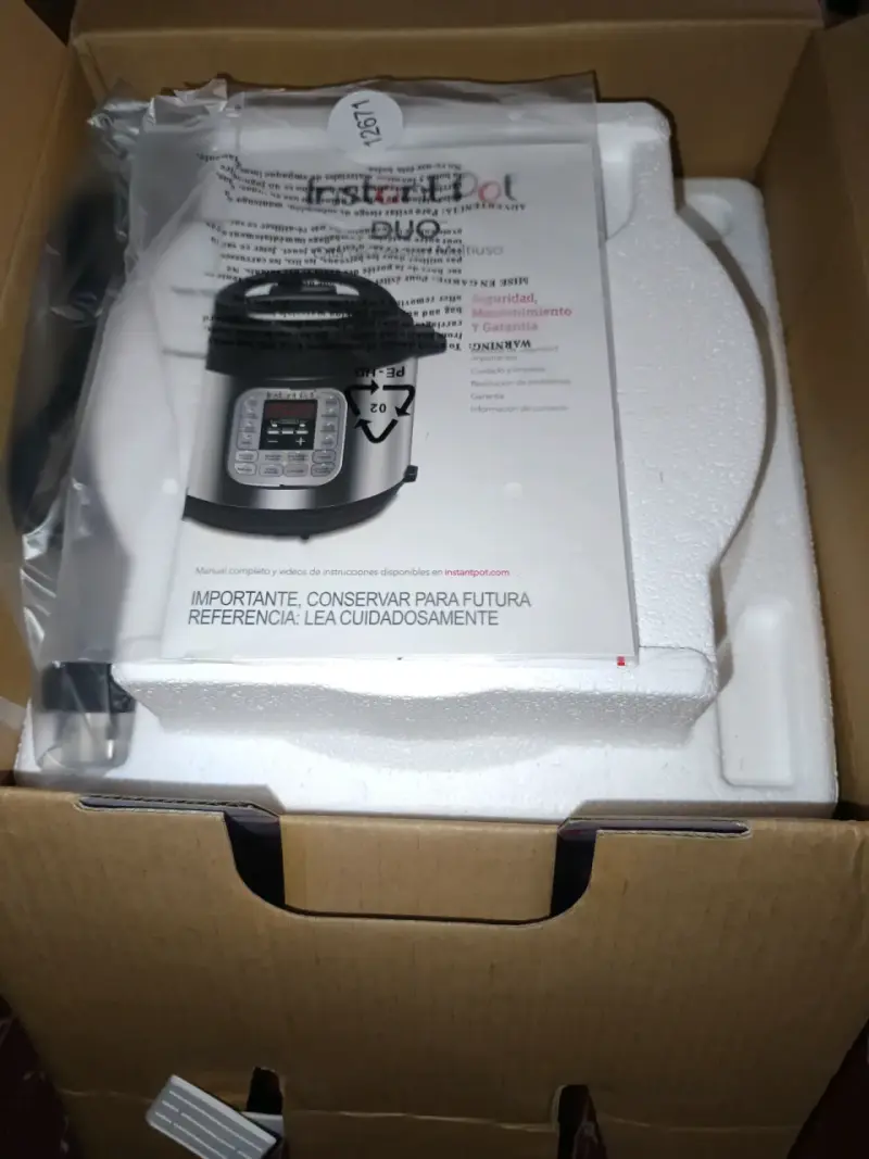 Olla de presión multiuso Instant Pot Duo 5.7L - 4