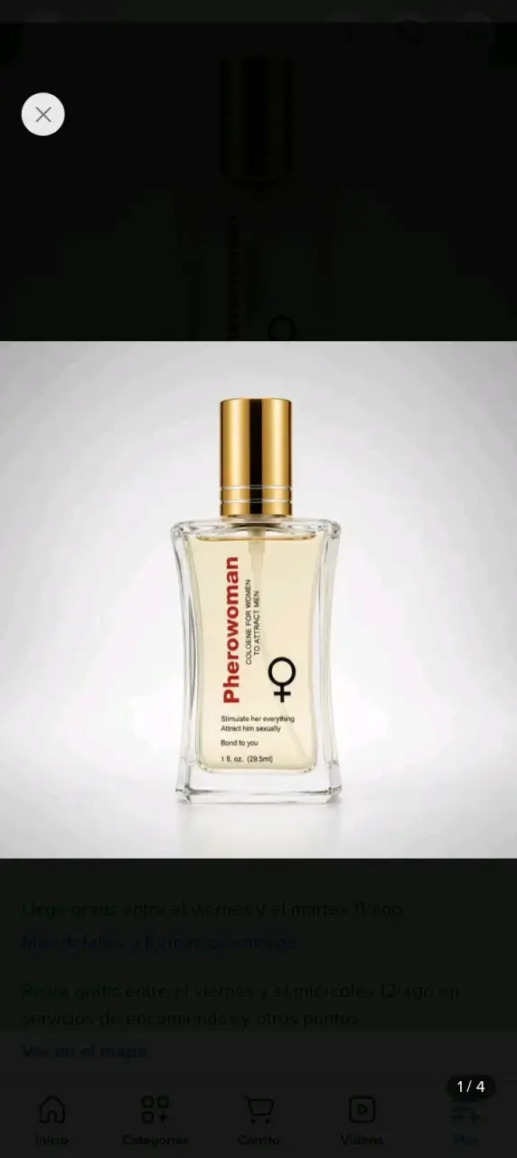 Perfume Pherowoman para Mujer 29.5 ml - 1