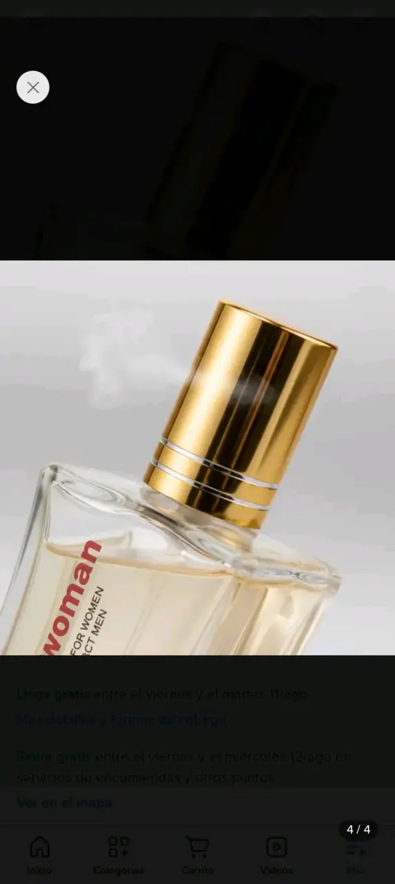 Perfume Pherowoman para Mujer 29.5 ml - 2