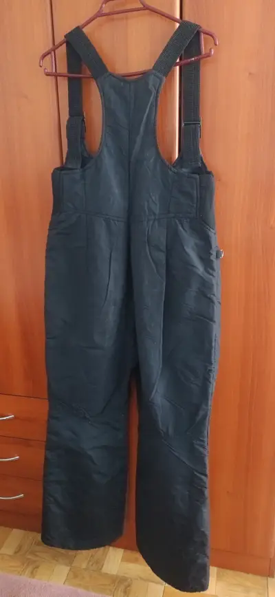 Pantalones de nieve negros para invierno - miniatura 2