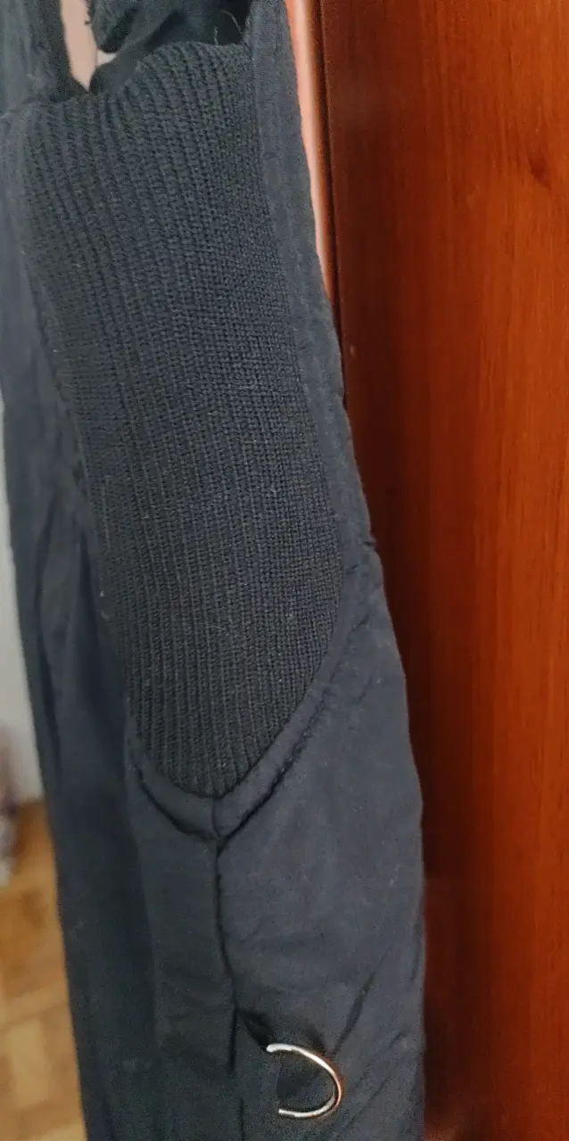Pantalones de nieve negros para invierno - 4