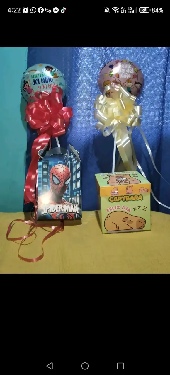 Decoración de globos para Día del Niño