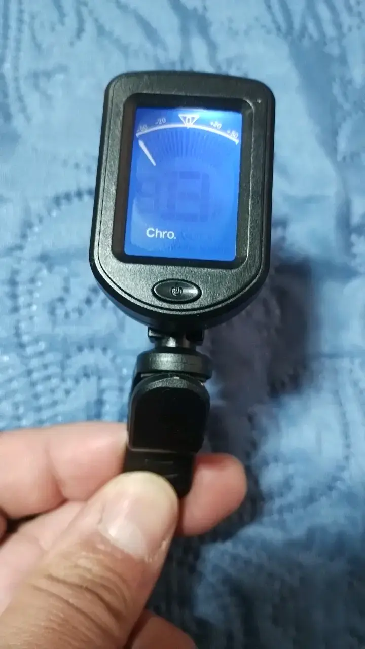 Afinador de guitarra cromático portátil - 4