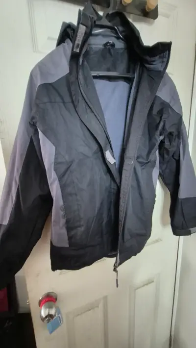Parca unisex gris - miniatura 1