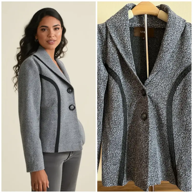 Blazer mujer gris MOR talla 40 - 1