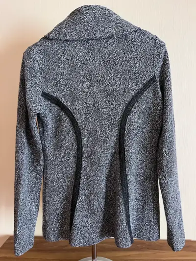 Blazer mujer gris MOR talla 40 - miniatura 6