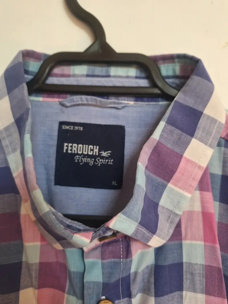 Camisa a cuadros Ferouch de manga corta - 2