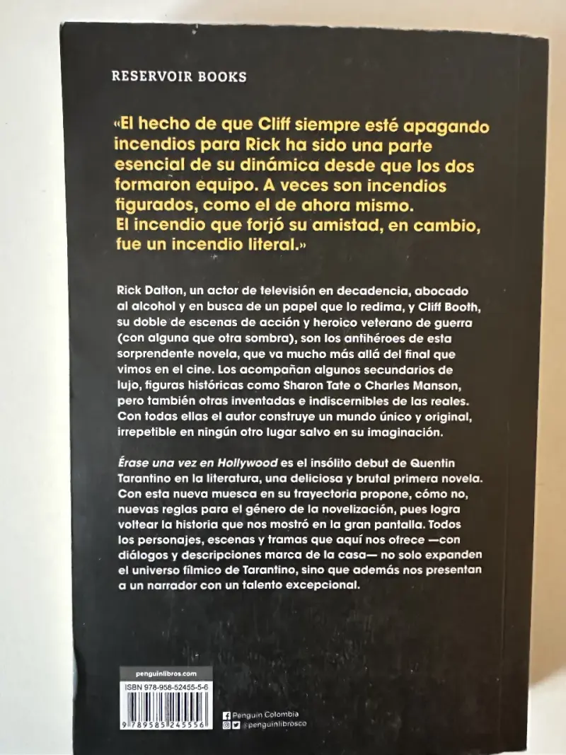 'Érase Una Vez en Hollywood' Quentin Tarantino - 2