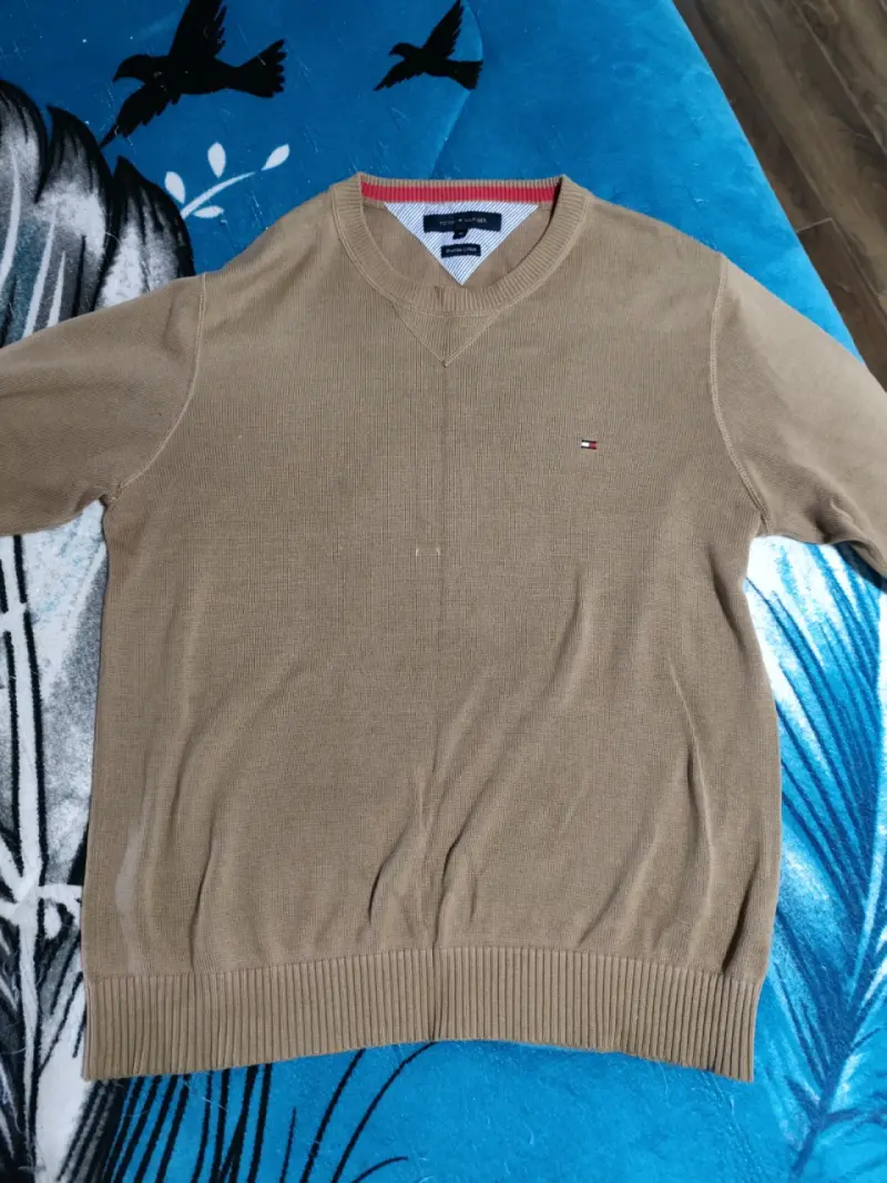 Suéter de lana gris con cuello alto - 6