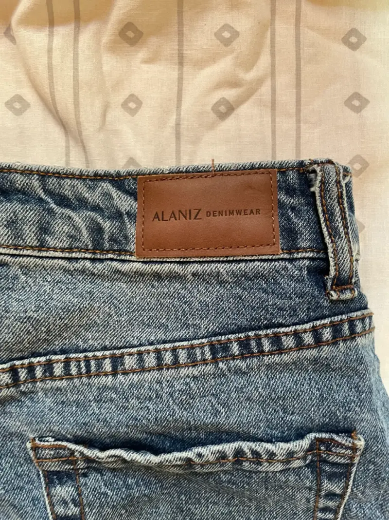 Falda de mezclilla Alaniz Denim Wear azul - 2