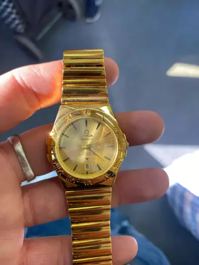 Reloj Omega Constellation dorado de  acero inoxida - miniatura 1