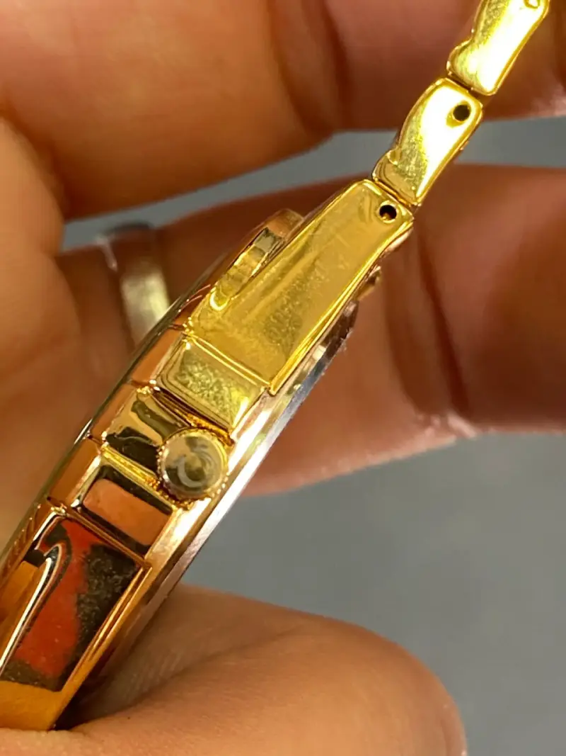 Reloj Omega Constellation dorado de acero inoxida - 2