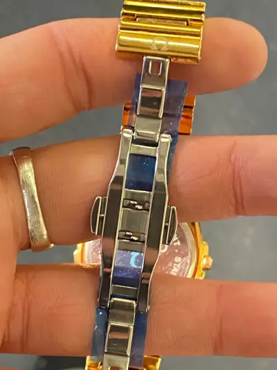 Reloj Omega Constellation dorado de  acero inoxida - miniatura 4