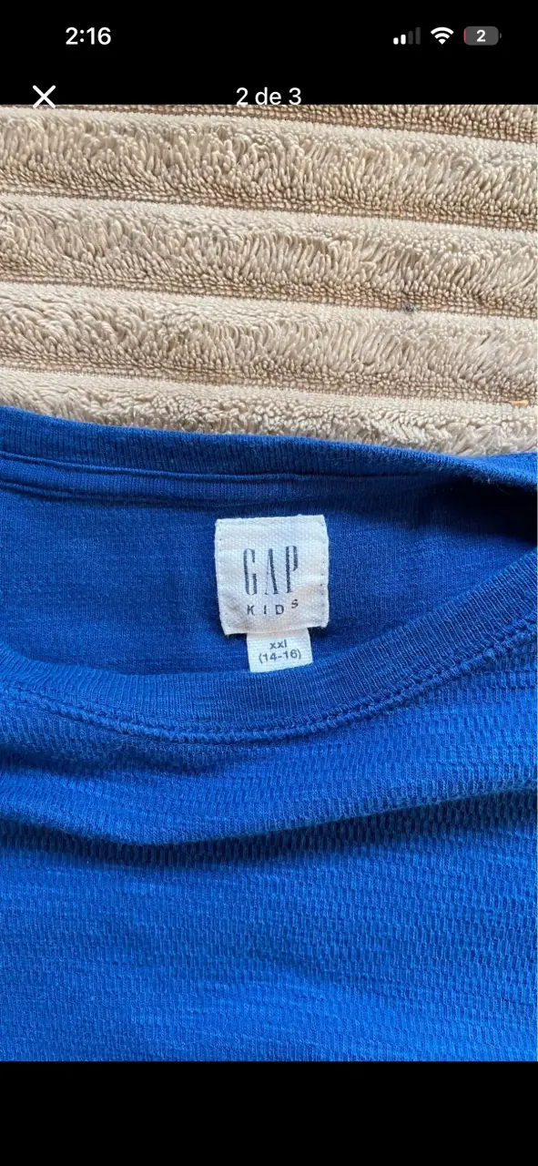 Polerón azul para niños GAP Kids - 2