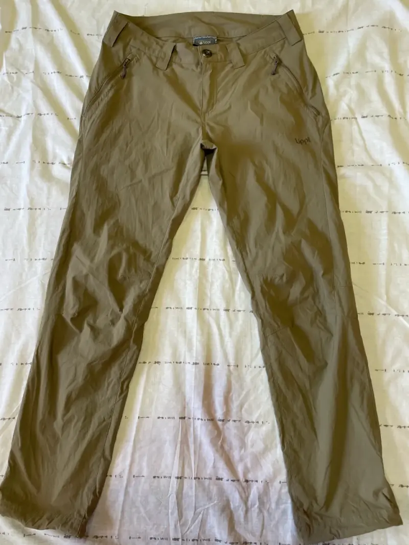 Pantalones de senderismo mujer Lippi color caqui