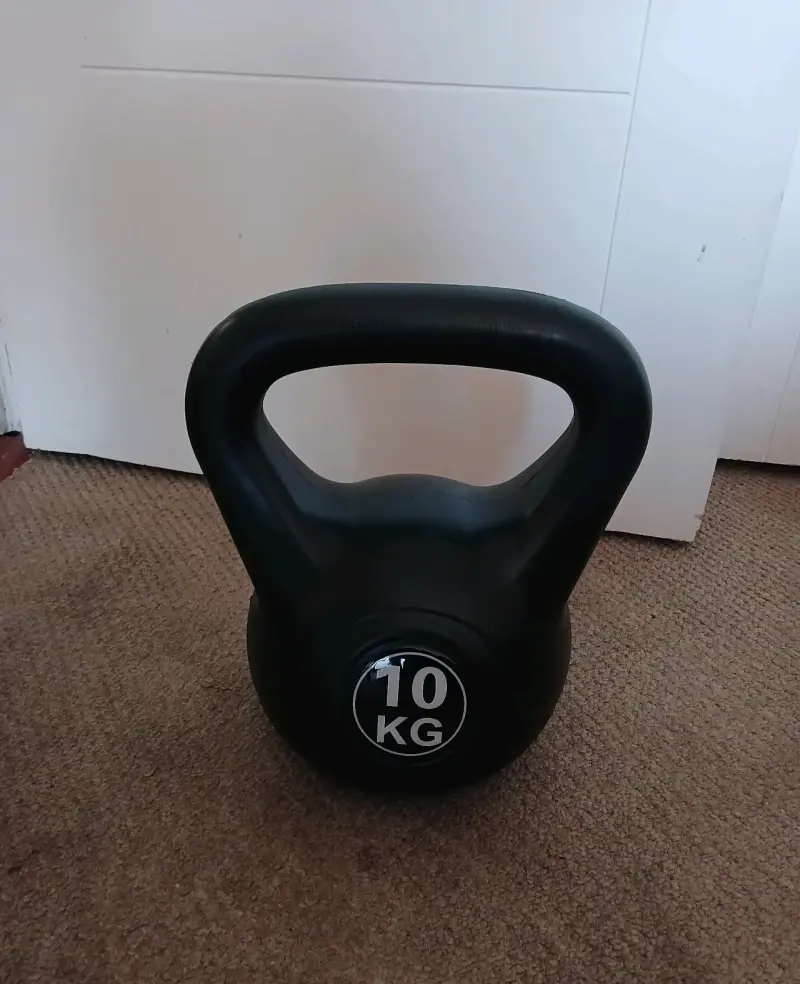 Kettlebell de 10 kg para entrenamiento - 4
