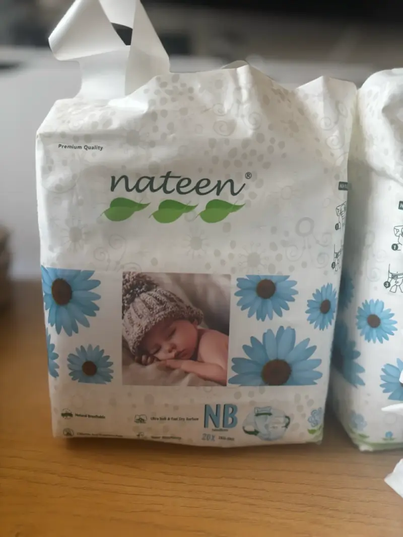 Pañales para recién nacido Nateen Premium - 1
