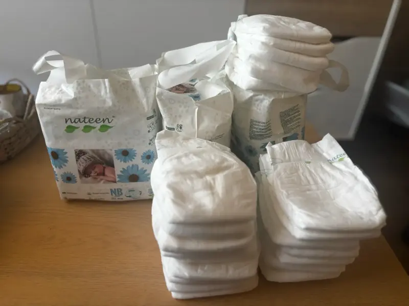 Pañales para recién nacido Nateen Premium - 2