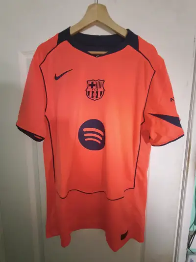 Camiseta Nike FC Barcelona Naranja - miniatura 1