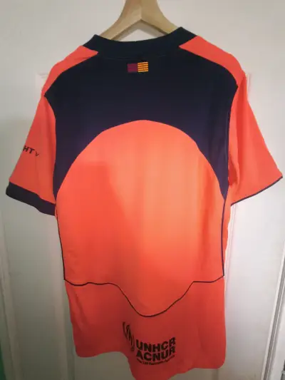 Camiseta Nike FC Barcelona Naranja - miniatura 3