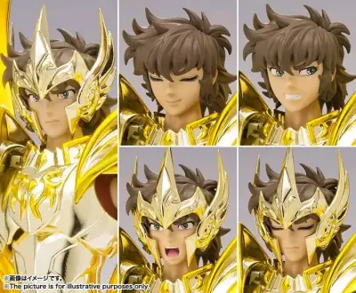 Figura Saint Seiya - Aiolia de Leo BANDAI - miniatura 2