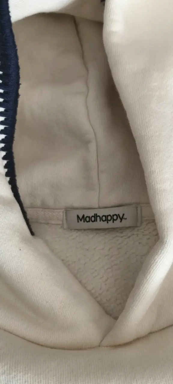 Hoddie Polerón con capucha blanco Madhappy - 2