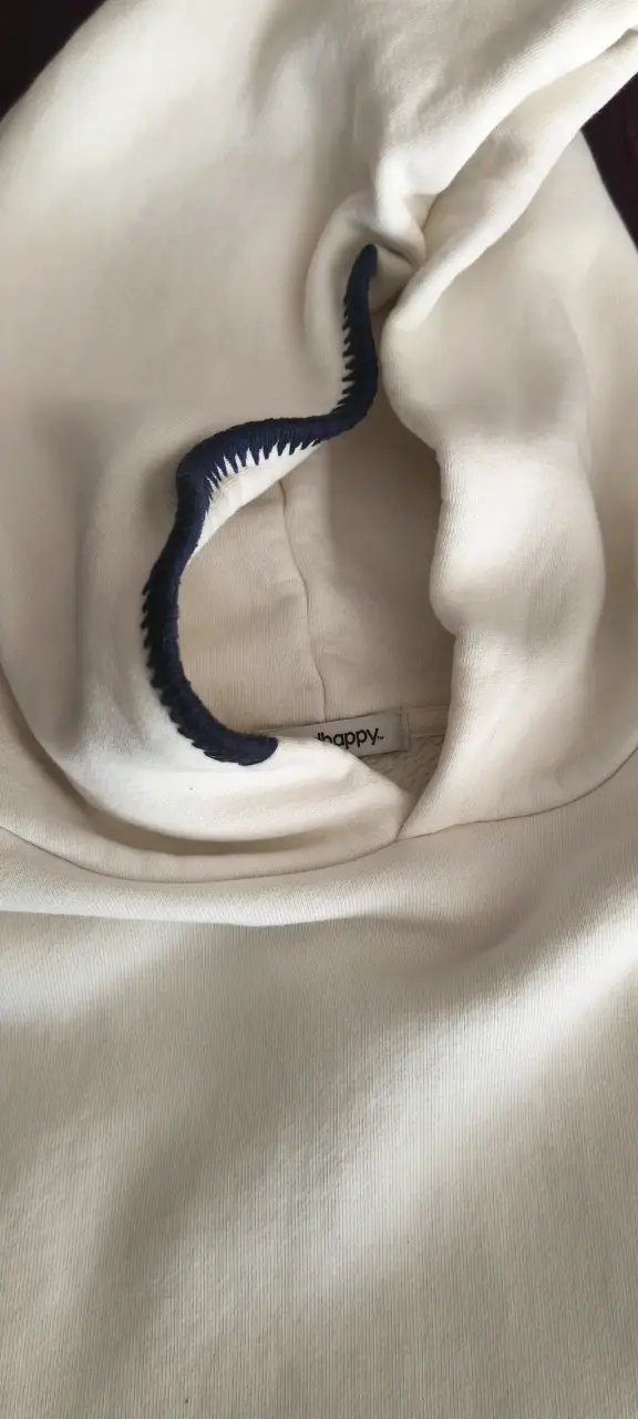 Hoddie Polerón con capucha blanco Madhappy - 5