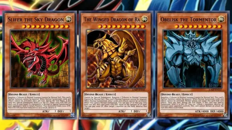 Cartas de colección Yu-Gi-Oh! Dioses Egipcios