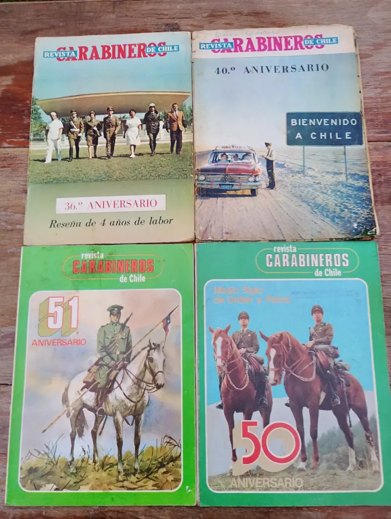 Revistas Carabineros de Chile Ediciones Aniversario - 1
