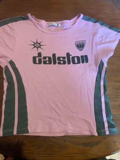 Polera rosa de algodón Clustertrendy talla M - miniatura 3