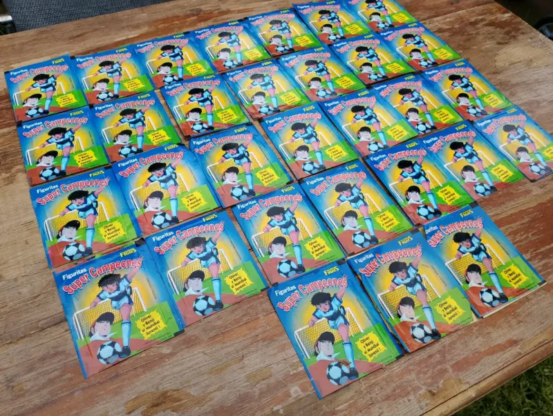 Sobres de figuritas Álbum Super Campeones - 3