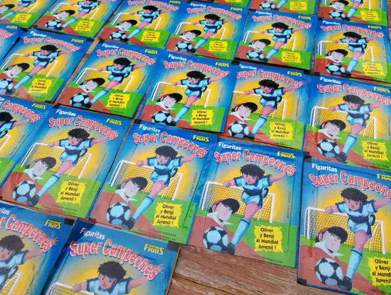 Sobres de figuritas Álbum Super Campeones - 4