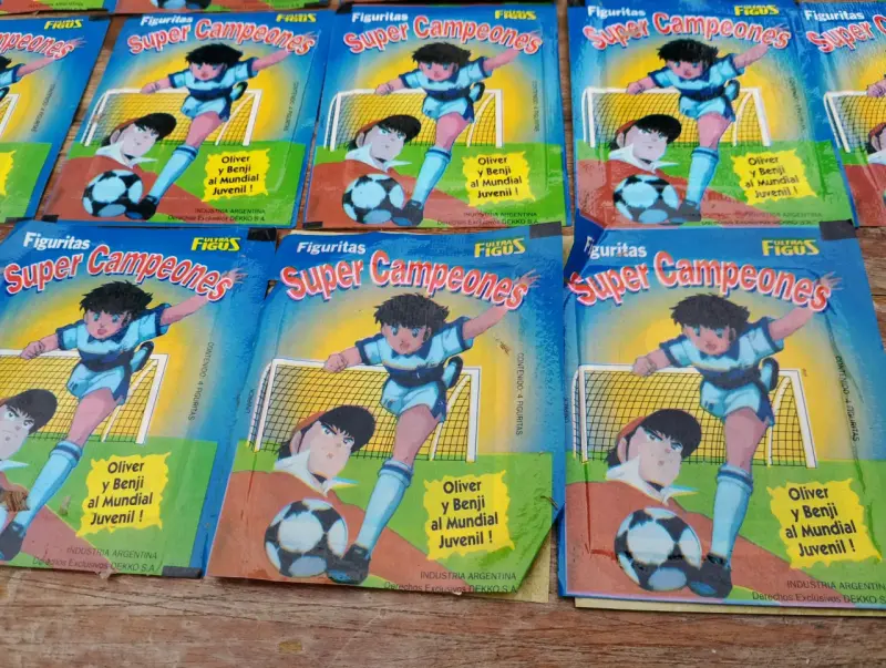 Sobres de figuritas Álbum Super Campeones - 5