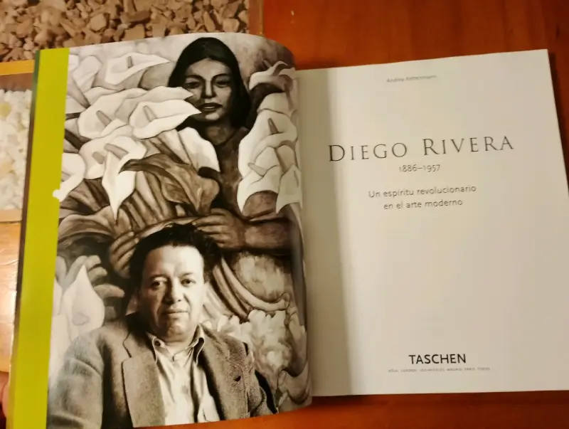 Libro de arte Diego Rivera por Andrea Kettenmann - 2