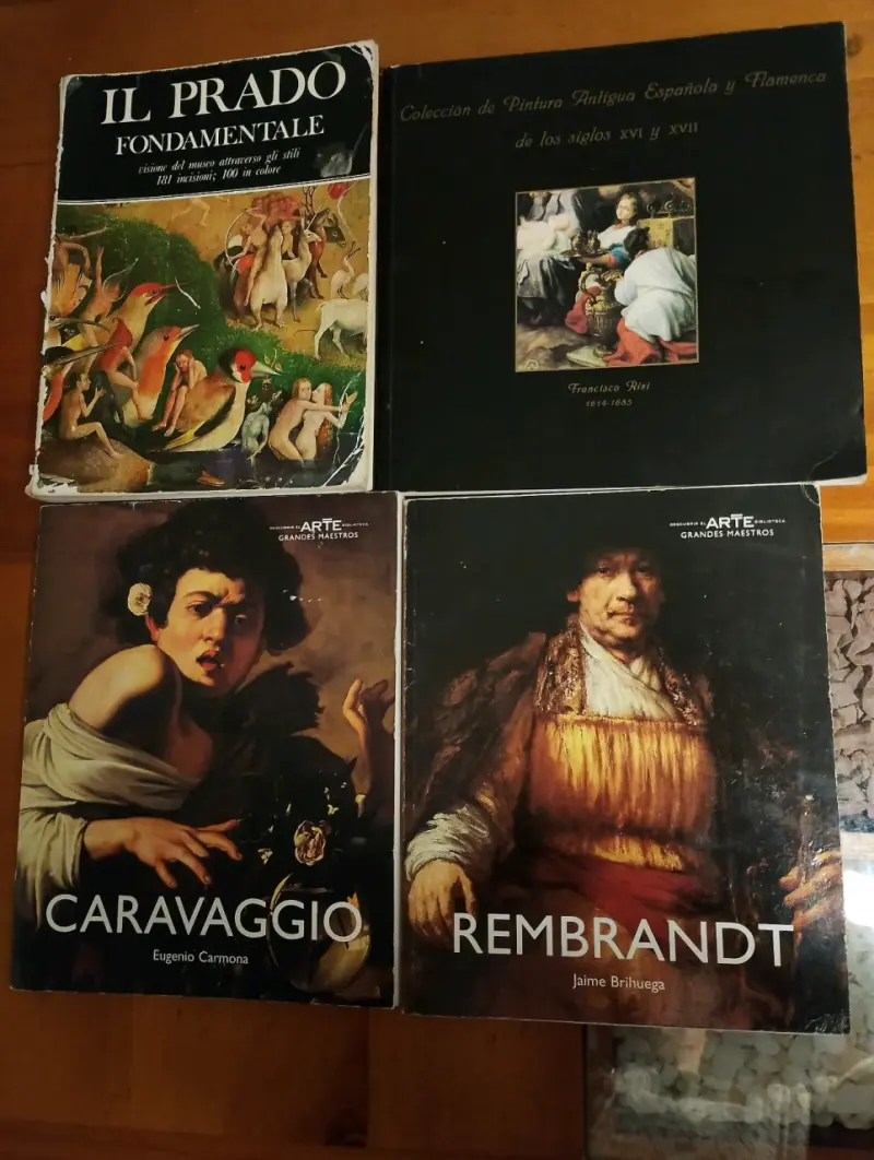 Colección de Libros de Arte: Caravaggio, Rembrandt y Más - 1