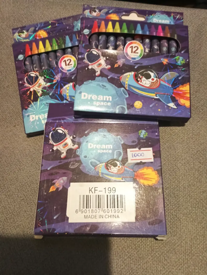 Set de Crayones Dream Space 12 Colores - 1