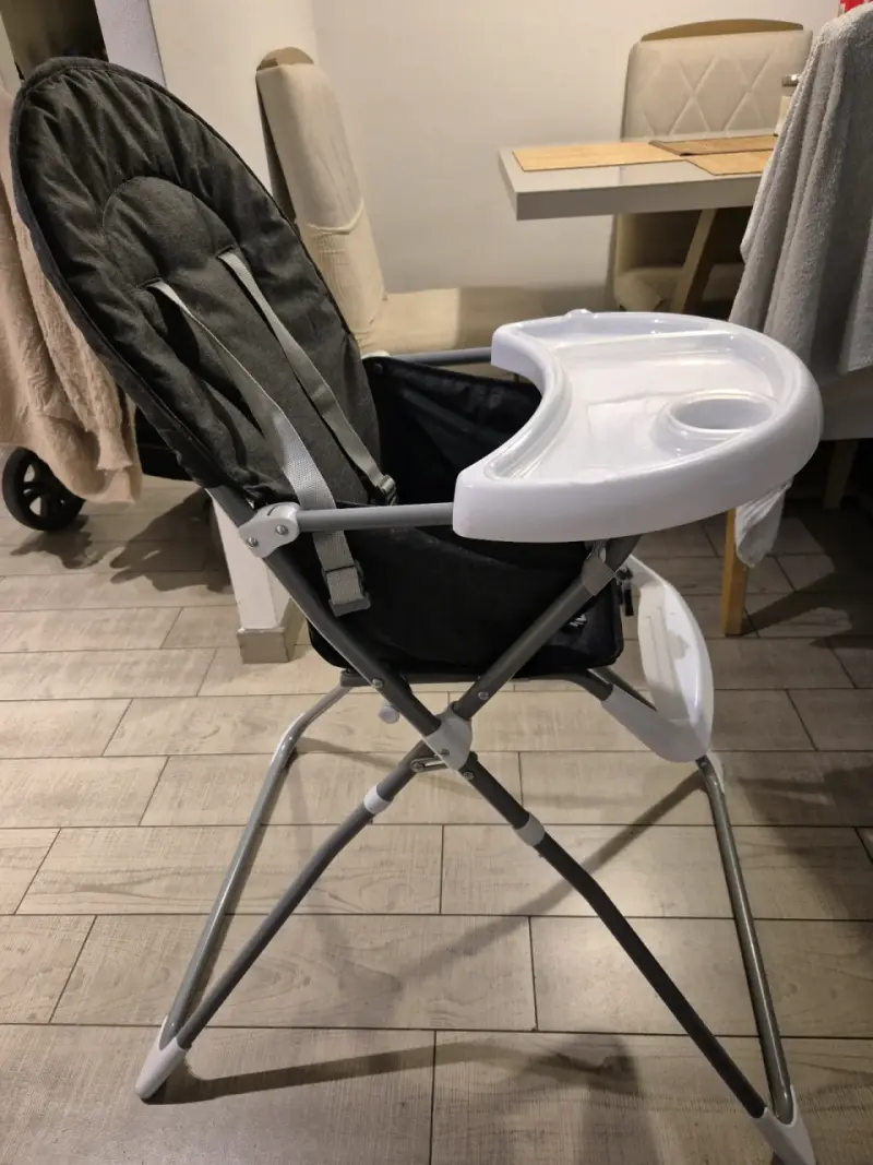 Silla de comer para bebé Bebesit plegable - 4
