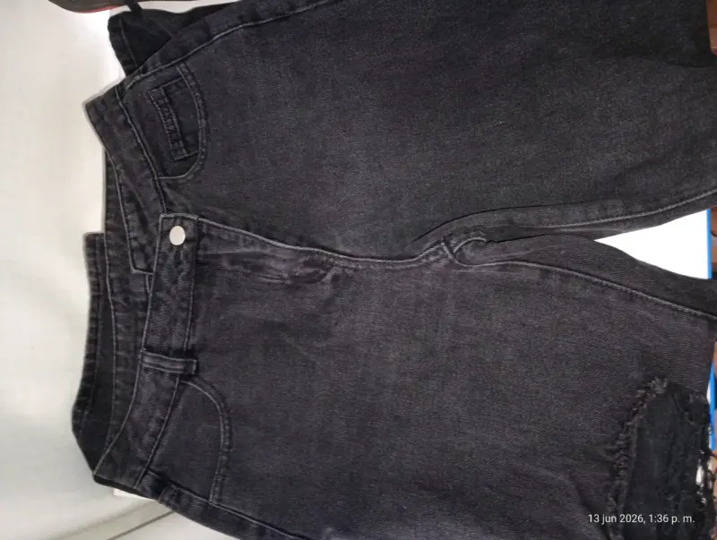 Jeans Super Push Up Azul Talla 36 - 3