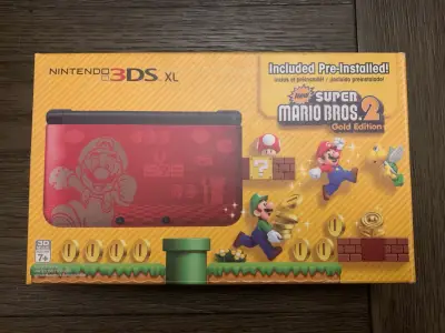 Nintendo 3DS XL Edición Super Mario Bros 2 - miniatura 1