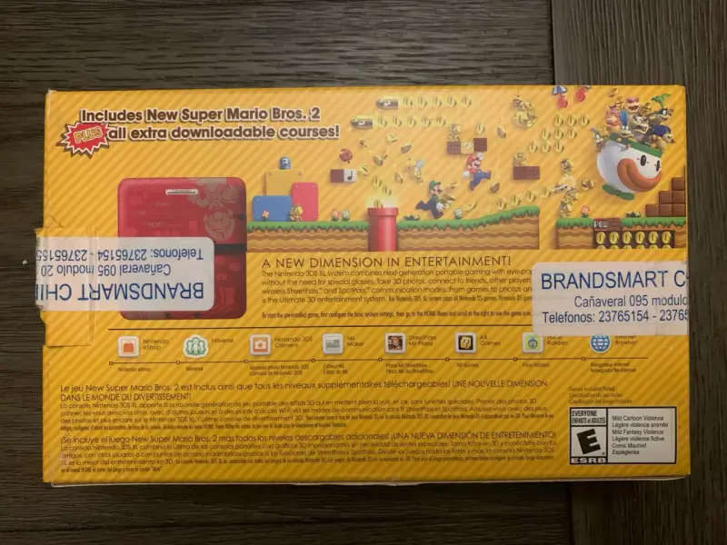 Nintendo 3DS XL Edición Super Mario Bros 2 - 2