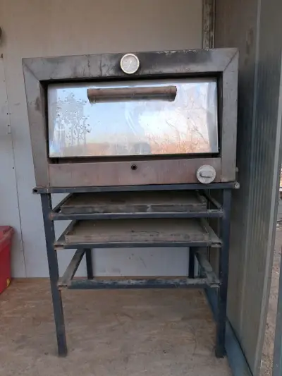 Horno de acero inoxidable para panadería con termómetro - miniatura 1