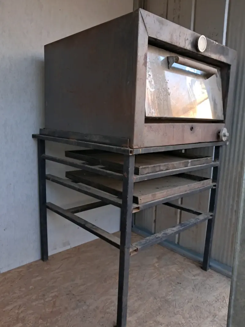 Horno de acero inoxidable para panadería con termómetro - 2