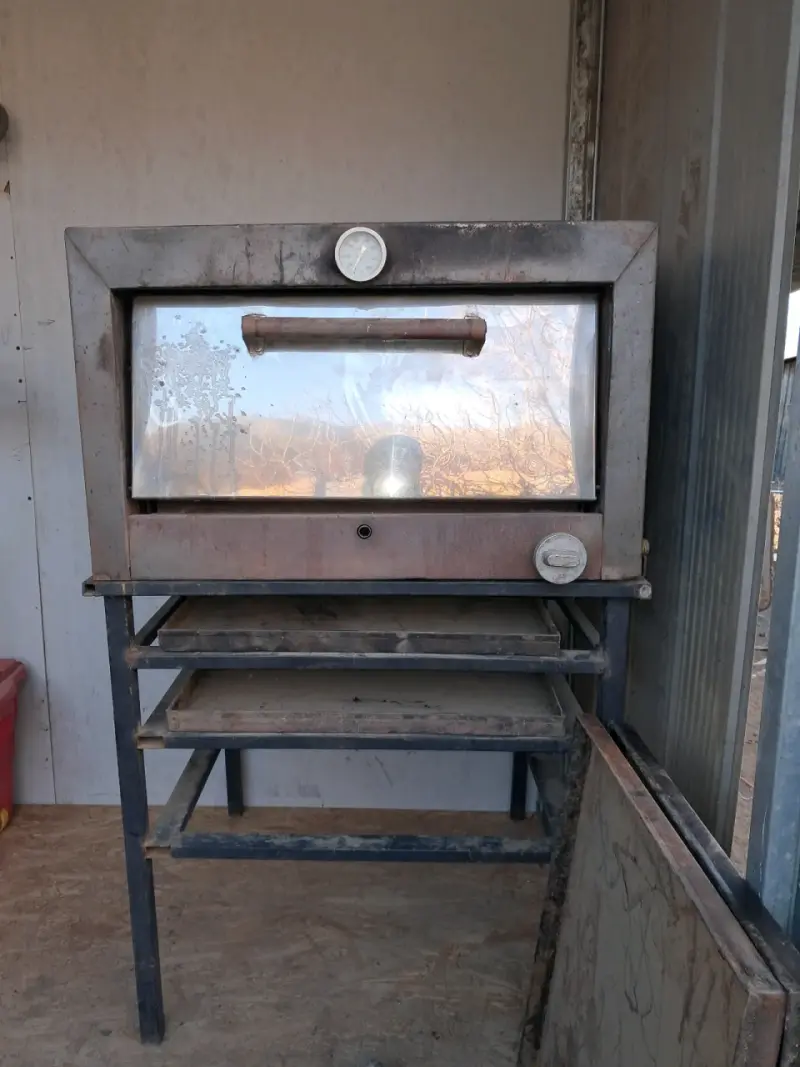 Horno de acero inoxidable para panadería con termómetro - 3