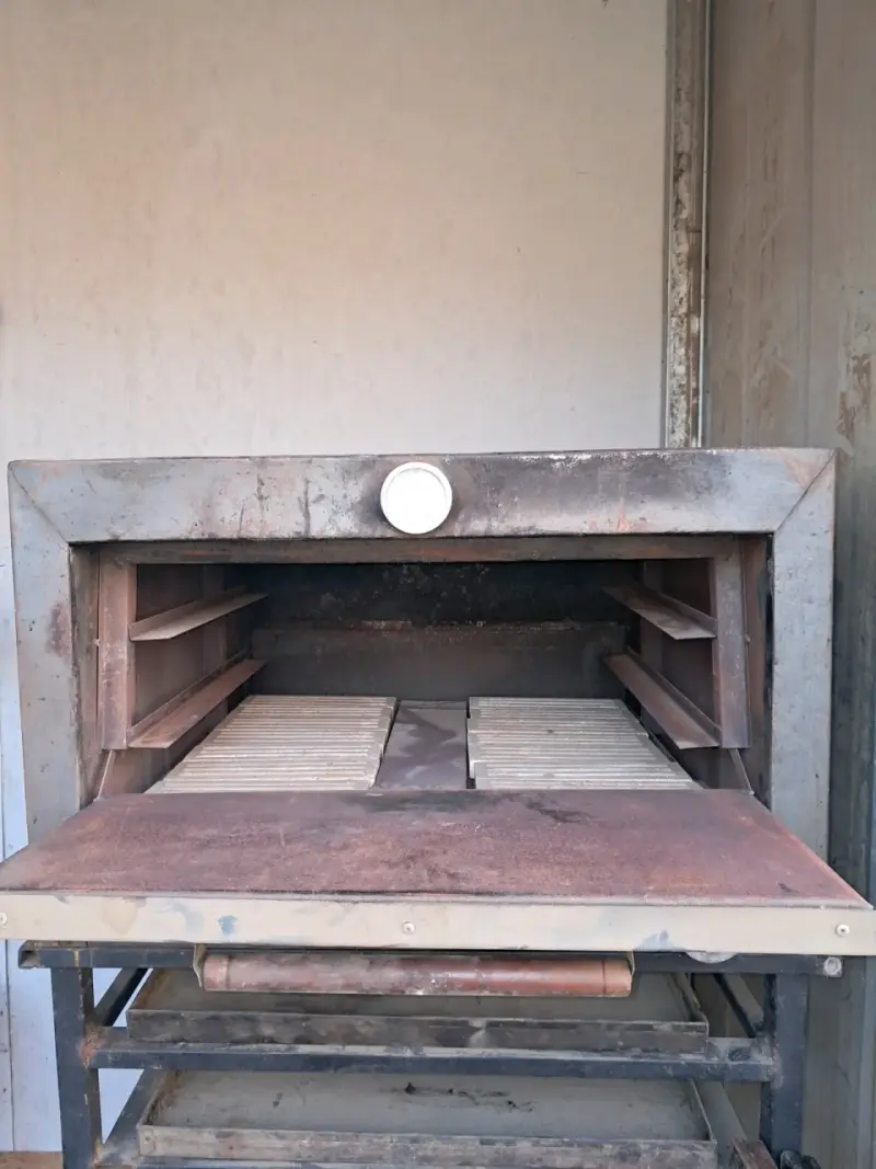 Horno de acero inoxidable para panadería con termómetro - 5