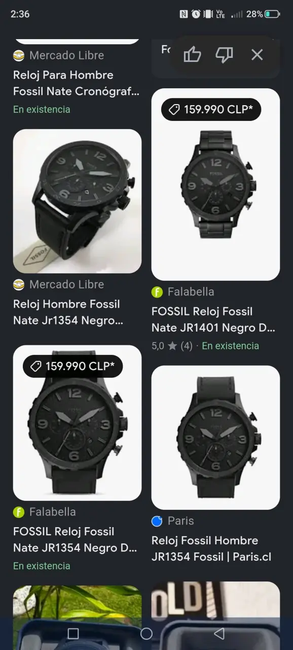 Reloj Fossil Nate cronógrafo para hombre - 3