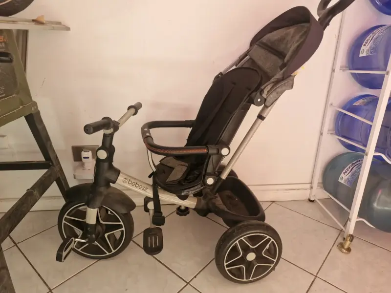 Triciclo coche para bebé Bebesit 2 en 1 - 1