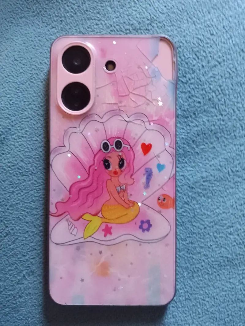 Smartphone Xiaomi Redmi con funda decorativa - 3