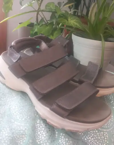 Sandalias con velcro, Skechers - miniatura 1
